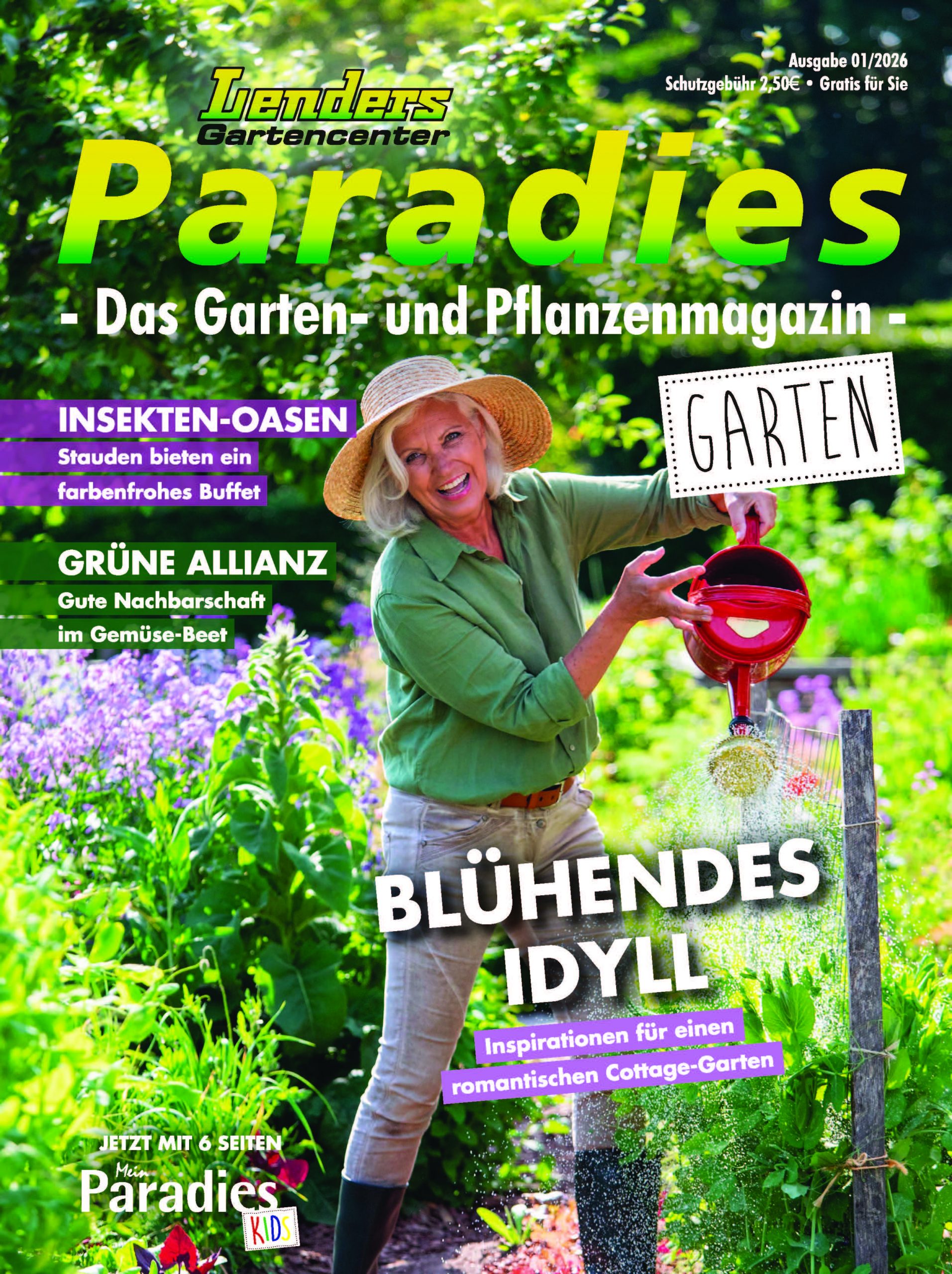 Lenders Paradies, Titelseite der aktuellen Ausgabe