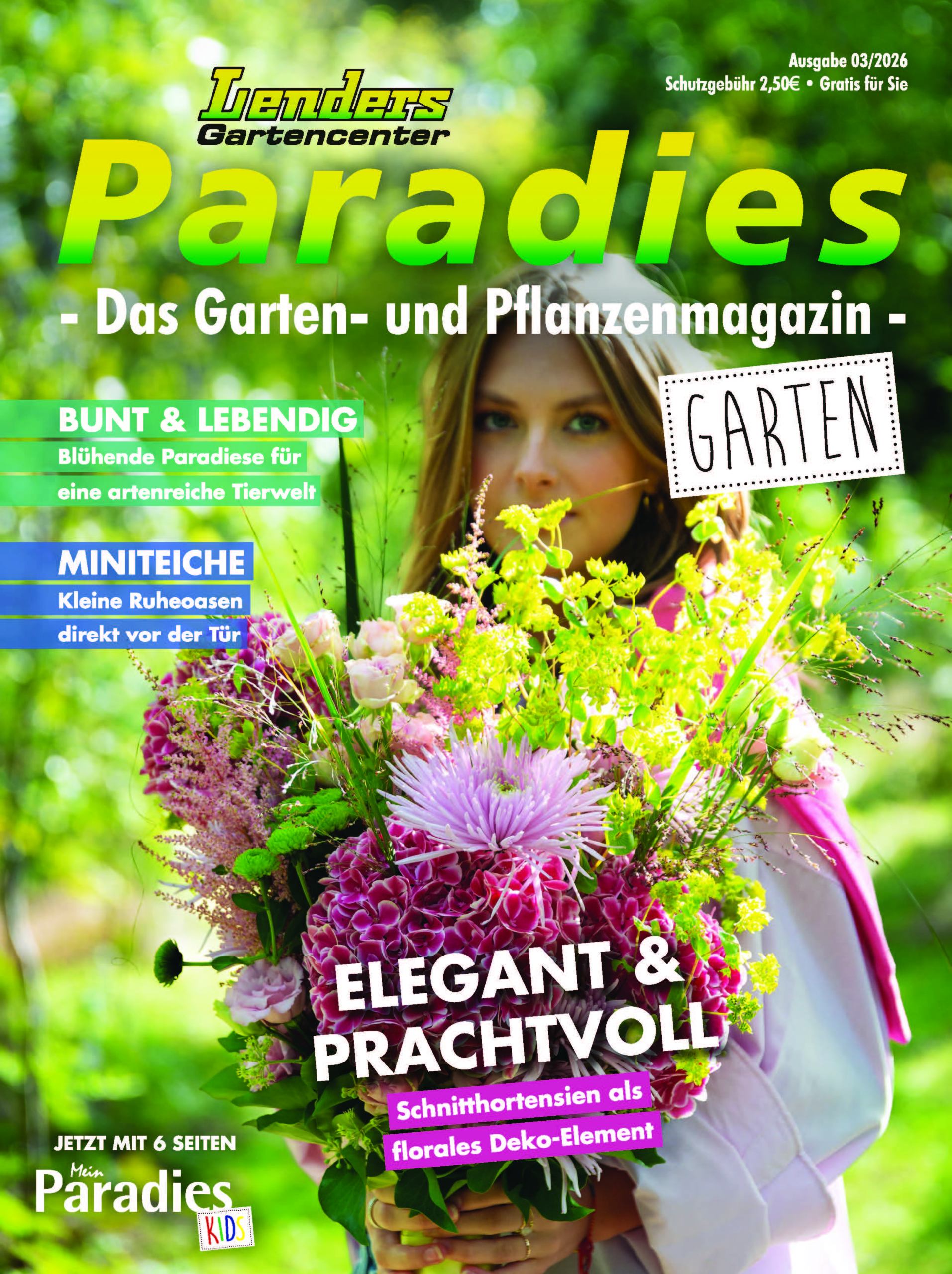 Lenders Paradies, Titelseite der aktuellen Ausgabe